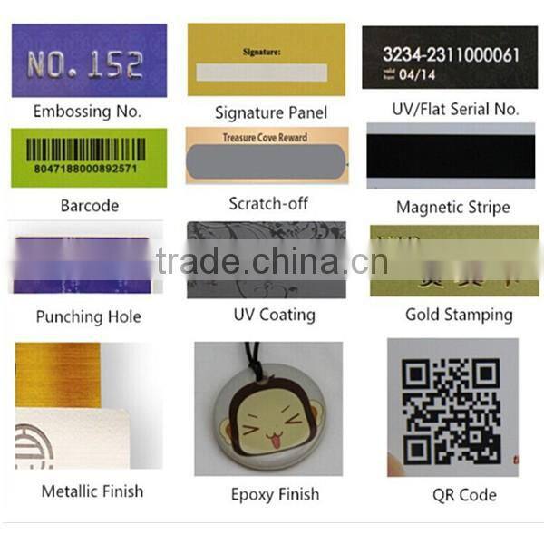 cheapest price colorful printing rfid plastic chip token with embossed numbers and logo(professional manufacturer)