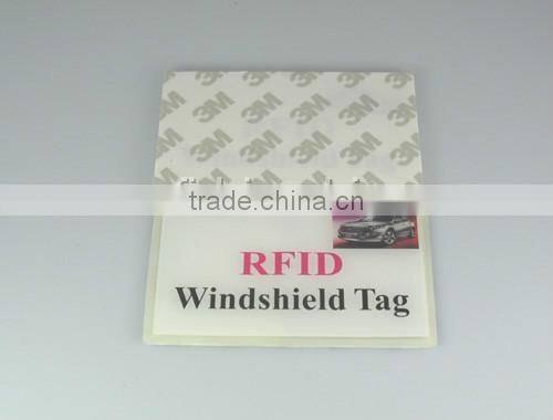 RFID Windshield Tag RFID Inventory Spreadsheet, UHF RFID Sticker