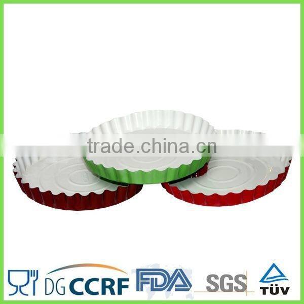 hot selling Carbon Steel Non-stick Round Pizza Pan/cake baking pan