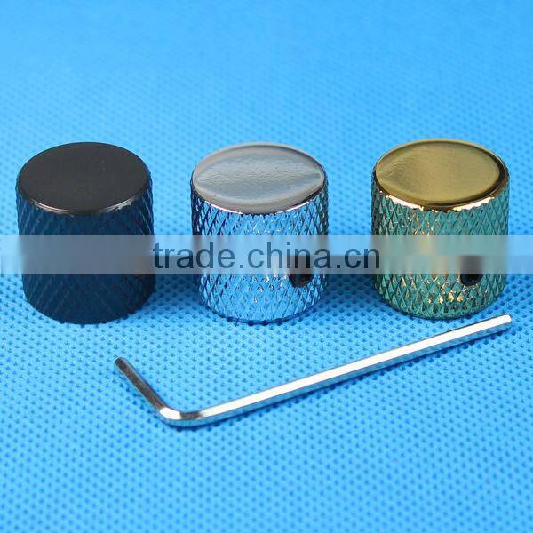 aluminum guitar 6mm round metal knob potentiometer