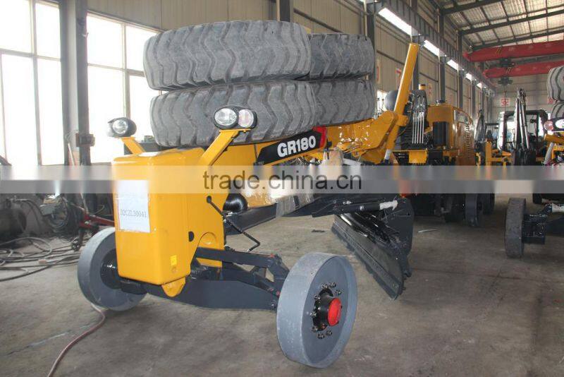 180HP Motor Grader GR180 with Cummis Engine with Triple Ripper