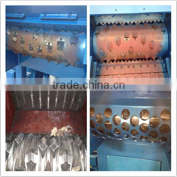 factory hot selling plastic shredder for paper/film/wood/crusher for plastic recycling machine/zhangjiagang small shredder price