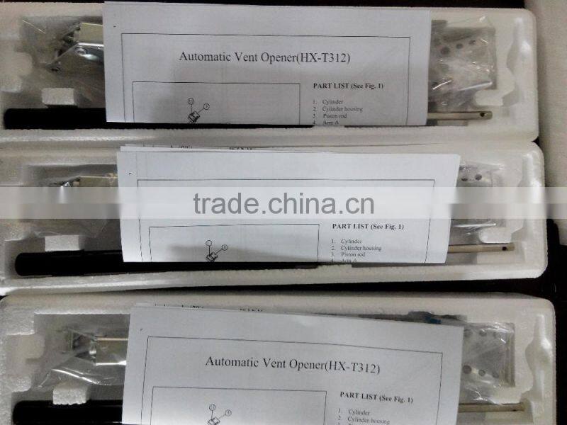 Agriculture aluminium automatic hydraulic window opener glass greenhouse accessories used for sale