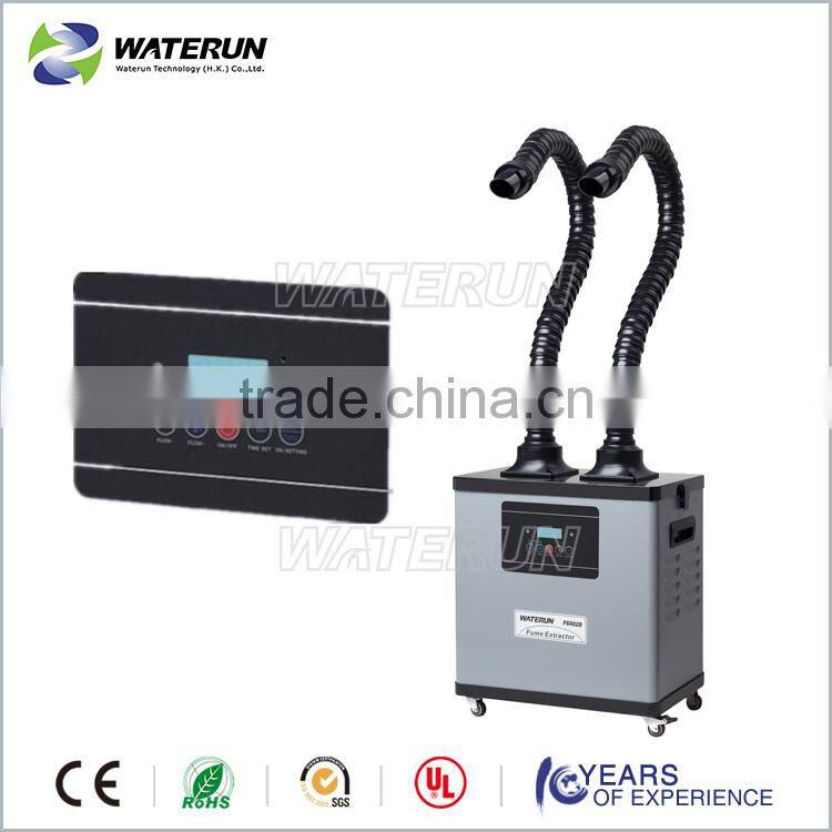 Weld fume extractor and portable gas disposal Smoke Cleaner equipment