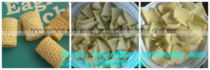 3D snack pellet making extruder machine