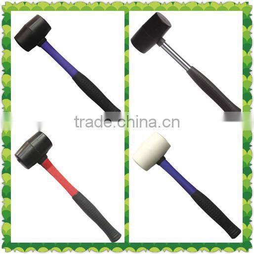 China factory sale black antislip install hammer inelastic sander rubber hammer mallet dead blow