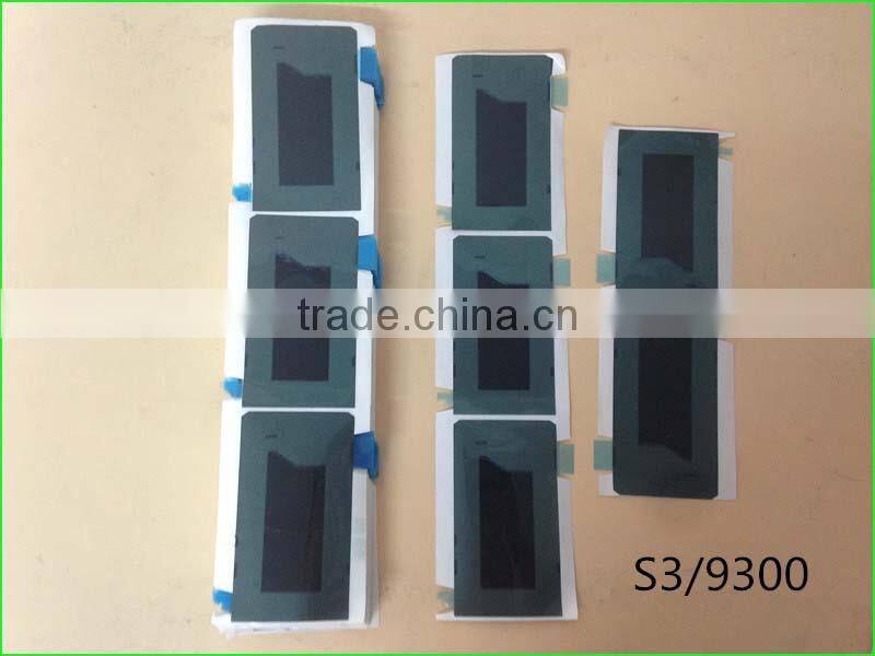 LCD adhesive for samsung S4 lcd copper backing, lcd repairing adhesive, copper ground on the back of LCD for samsung I9500