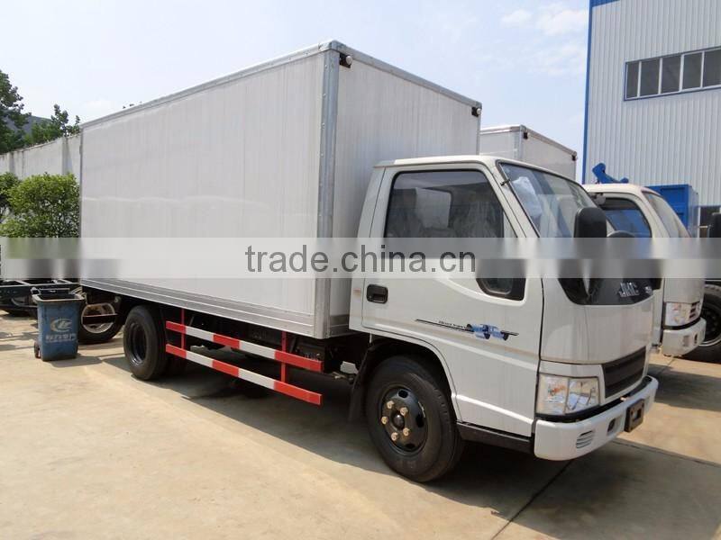 JMC mini insulated van box truck from china
