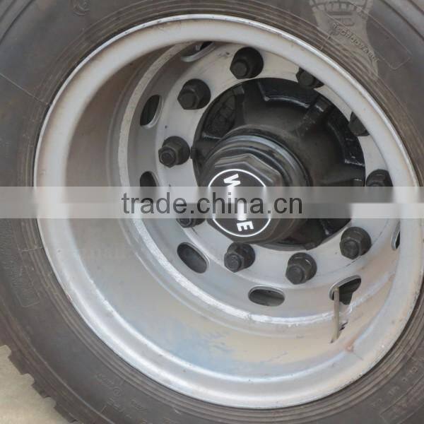 CLW 3 axle Flatbed Semi Trailer 50 ton with JAC Tractor Head