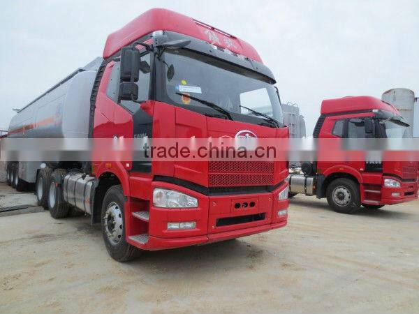 Fuel Tank Transport Semi-trailer with FAW 390HP Tractor