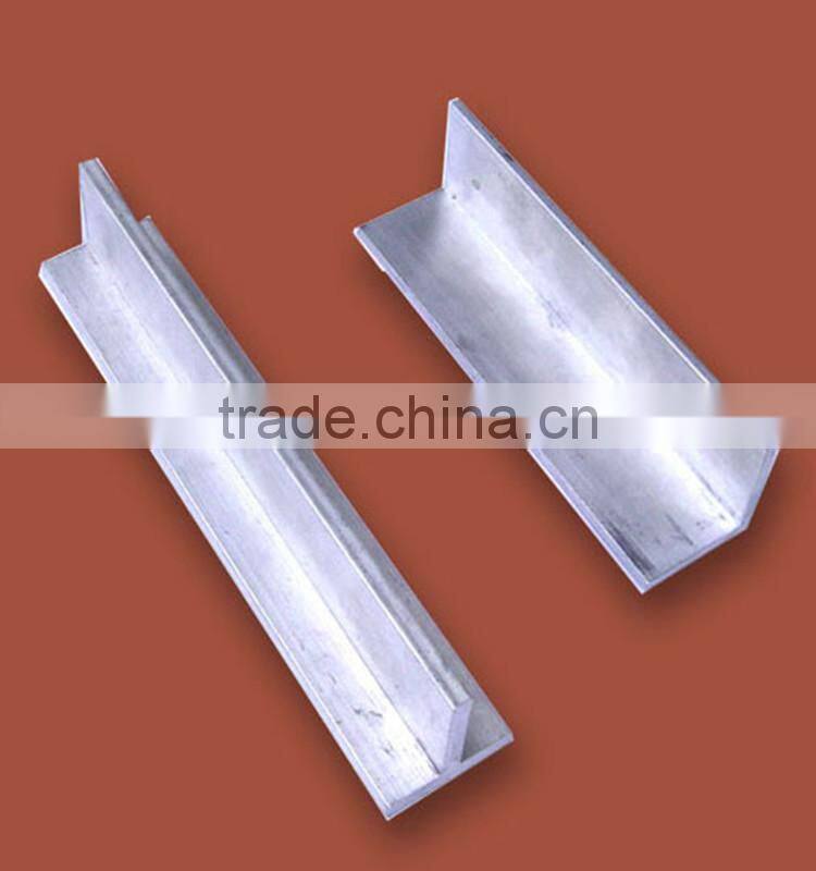 CNC machining l shape aluminum profile