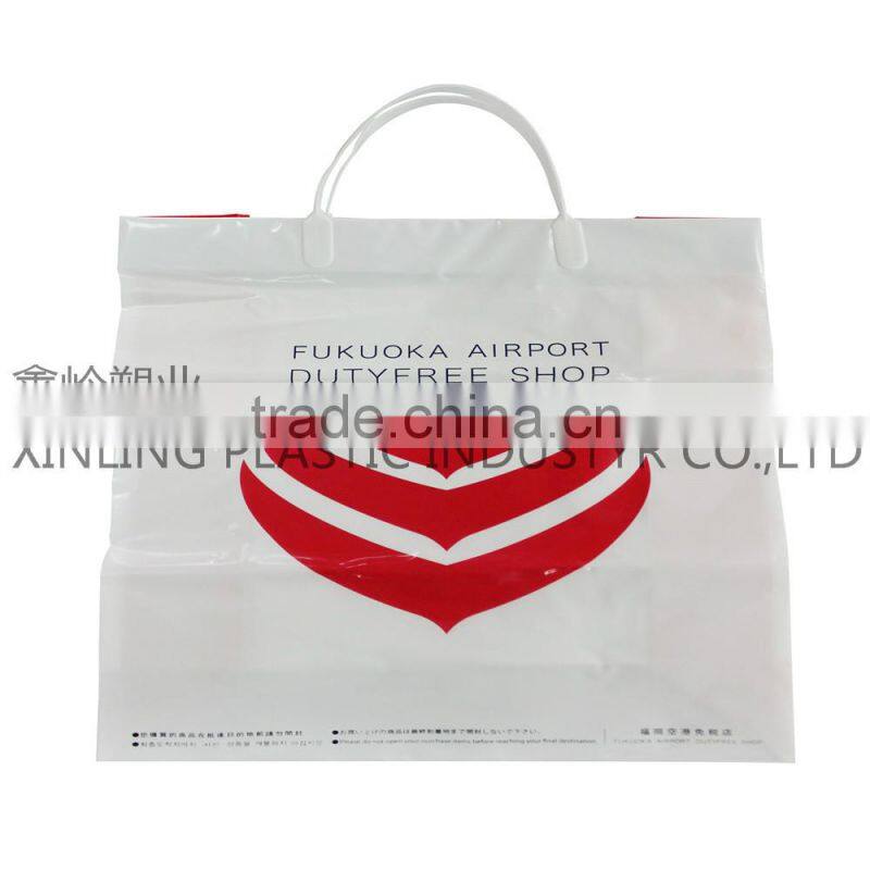 promotional logo printed packaging shopping bag