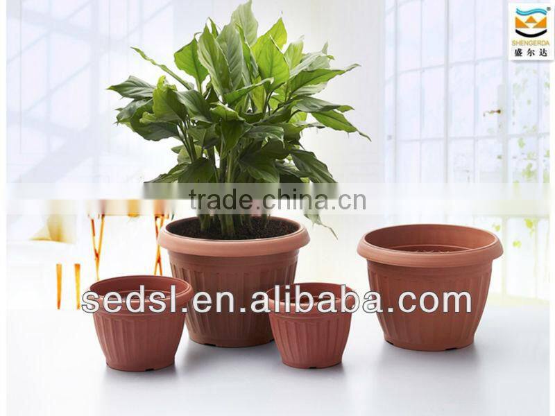 Plastic PP saucer for flower pot & garden plastic square pots &nursery planting pot