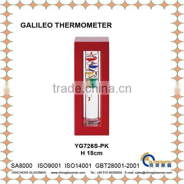 best popular desktop decoration galileo thermometer YG16901-PEARL