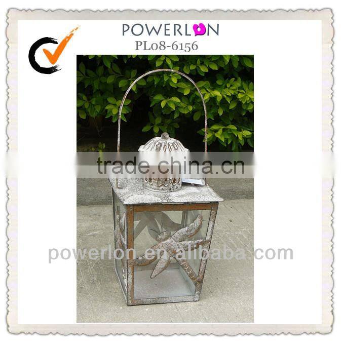 Home decor metal moroccan candle lantern