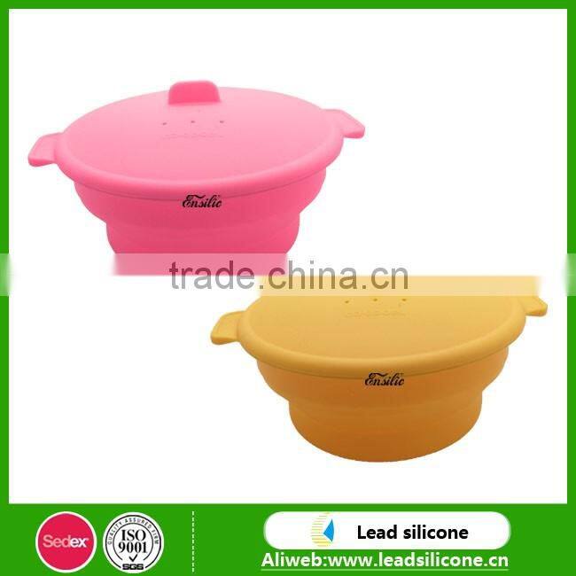 Multi-function Collapsible Silicone Bowls, Kitchen Foldable Bowls , Silicone Bowls With Lid