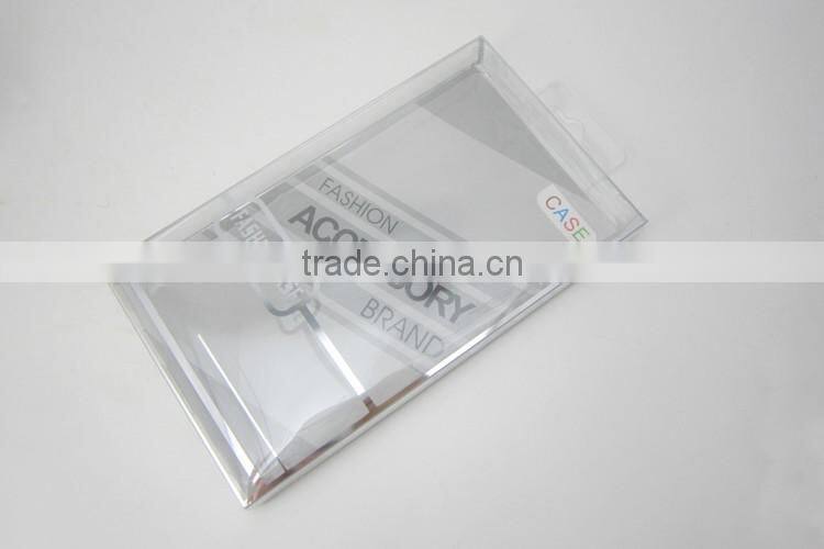 Customized plastic mobile phone case packaging bag, plastic transparent packing box for phone case