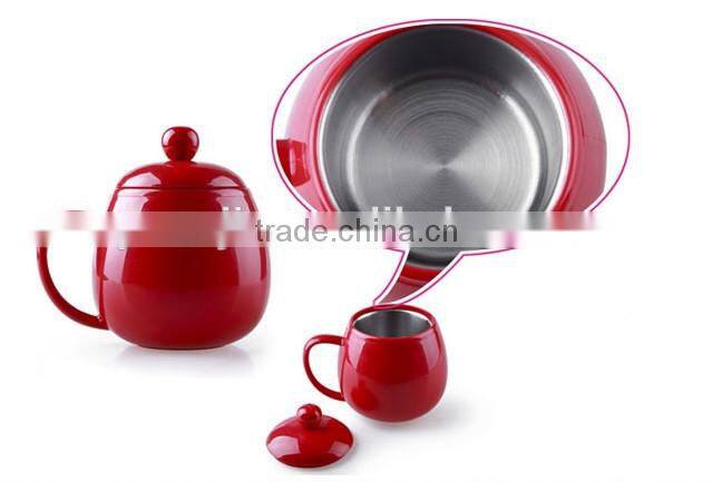 Supply Creative fashion Cute cartoon rabbit USB stainless steel thermos cup / heating cup