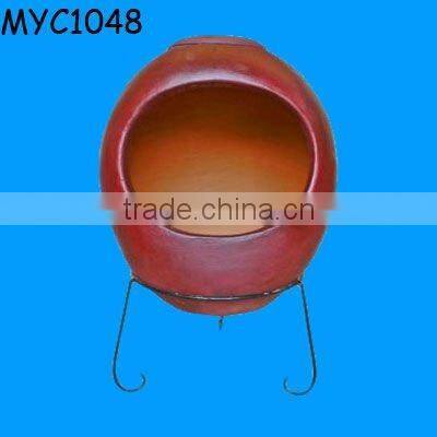 Pretty useful and high quality outdoor terracotta chimenea