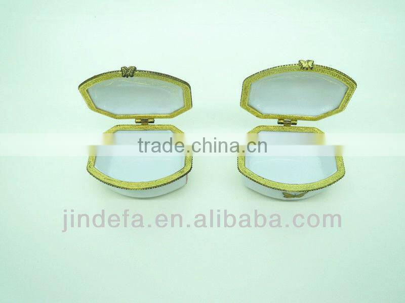 hight quality royal porcelain/ceramic jewelry box