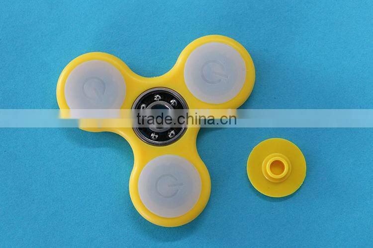 Promotional 608 Bearing Hand Fidget Spinner with led light