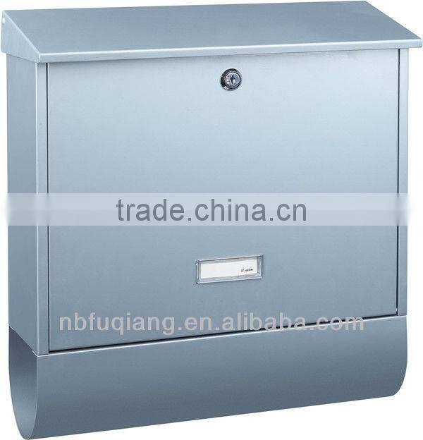 FQ-108C Wall mounted cast iron mailbox, metal mailbox, steel mailbox