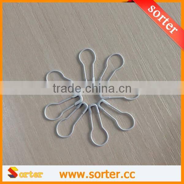 Fashion cloth hangtag decor pear safety pin bulb pin