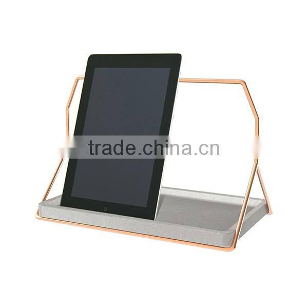 Multi-function beton storage colorful fruit tray serving tray home deco