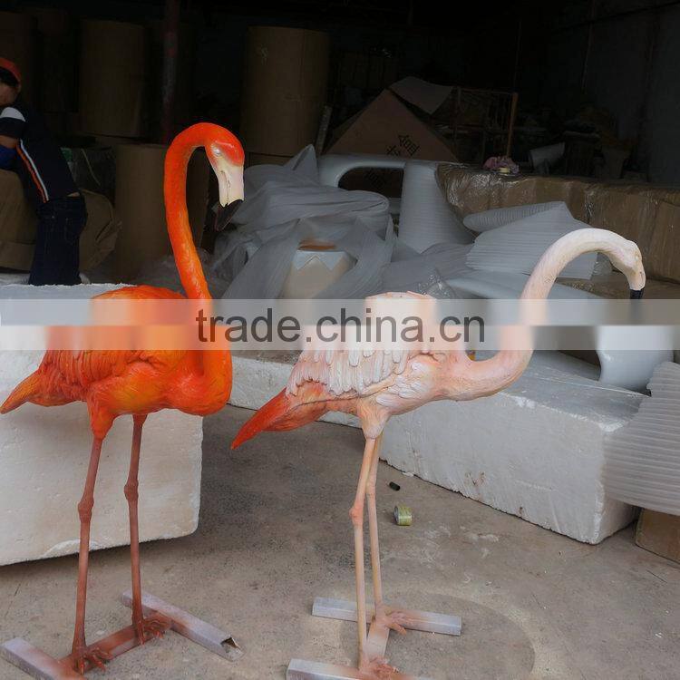 Fiberglass big bird statue decoration