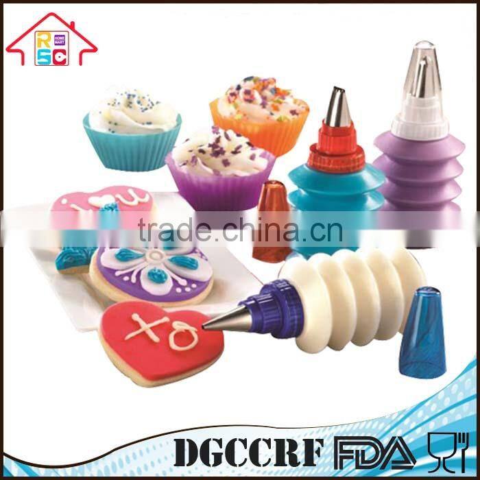 Hot Sale DIY 100% Food Grade Plastic Cake Decorating Squeeze Bottle