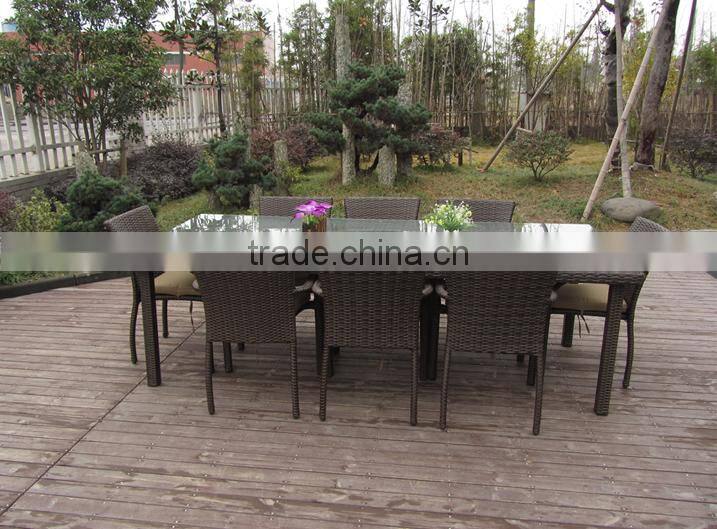 Rattan table bases for glass tops