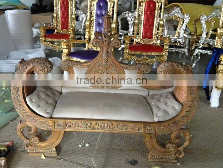 Popular elegent wedding sofas for Bride and groom