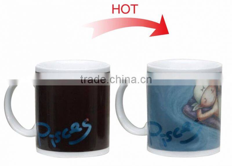 2017 hot new Porcelain Change Mug 12 constellations