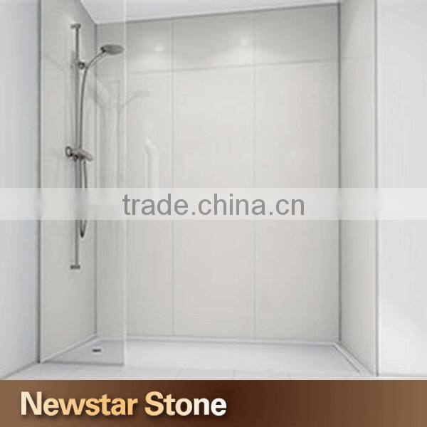 Chinese popular natural stone slab shower wall