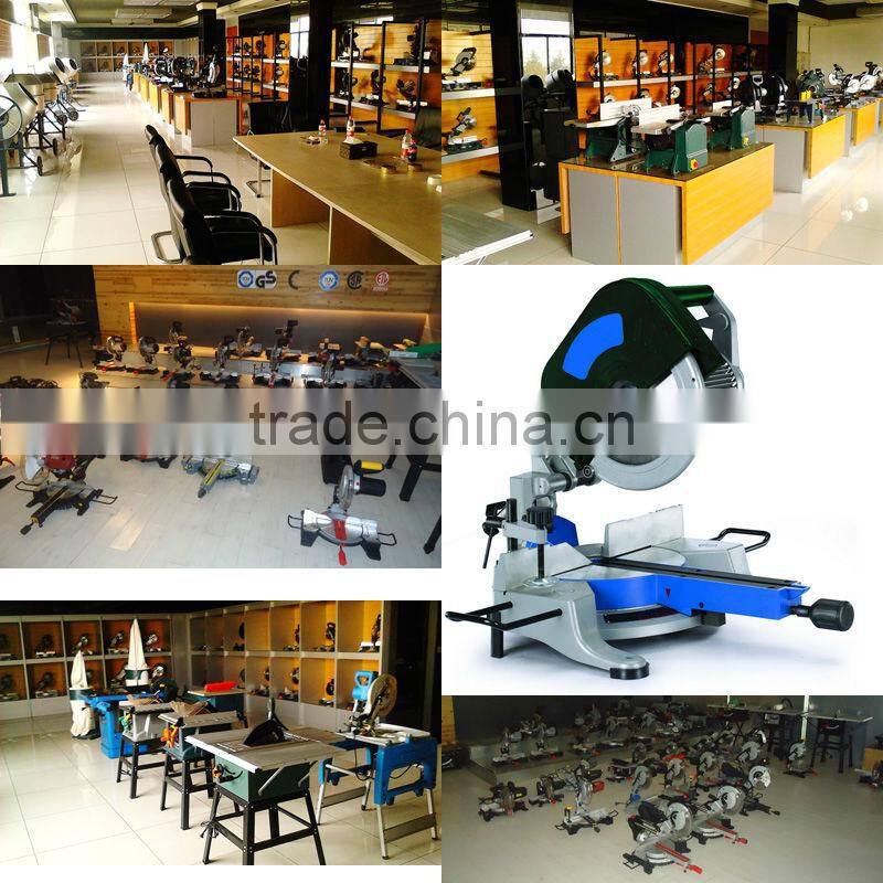 255mm Low Noise Silent Induction Motor Electric Power Wood Cutting Machine Tools Aluminum Cut Off Saw