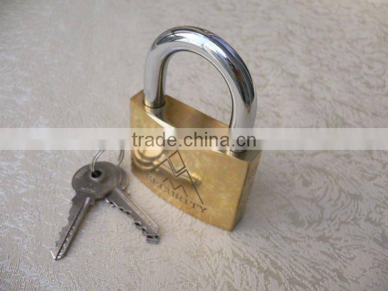 Polished Brass Padlock
