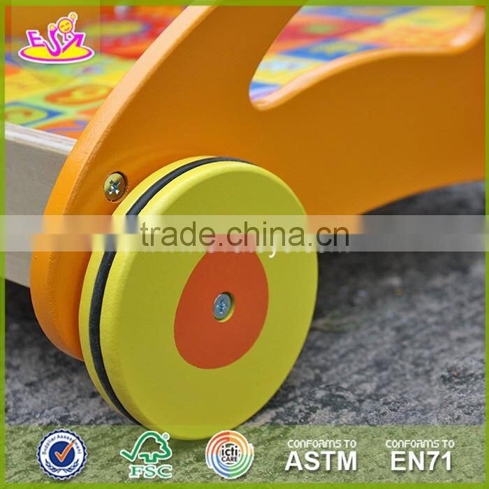 2017 wholesale baby wooden balance walker fashion kids wooden balance walker popular children wooden balance walker W16E012