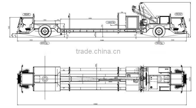 Imported high-efficiency VMS RAILROAD VEHICLE