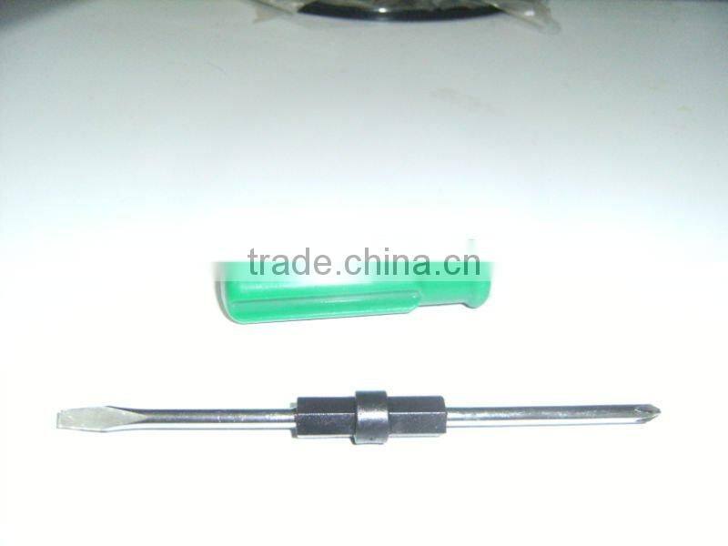 two way color handle screwdriver