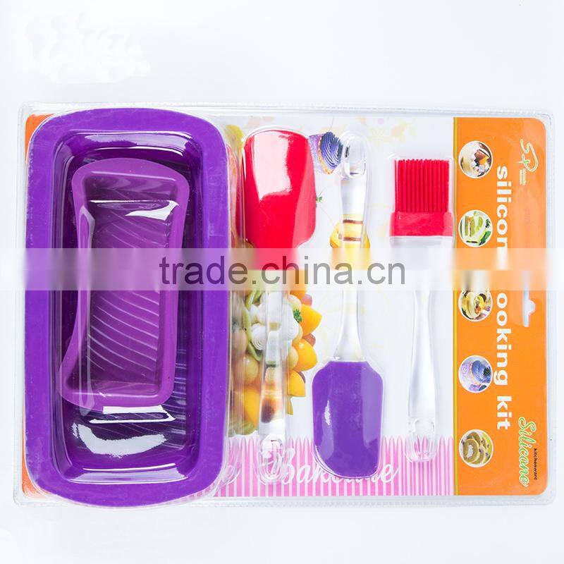 Childrens Girls 5 Piece Baking Kit Kids Cooking Gift Set