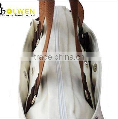 beautiful printed handbag for girl with canvas