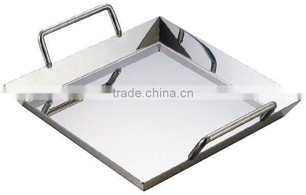 Stainless Steel Motsu Nabe Square Hot Pot Pan Deep Type Shallow Type Japan Made High Quality