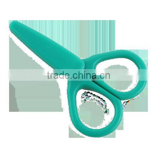 Baby Nail Scissors with safety cover Factory price HB-3001 Round Tipped