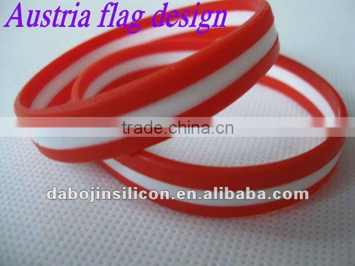 Nigeria flag wristbands