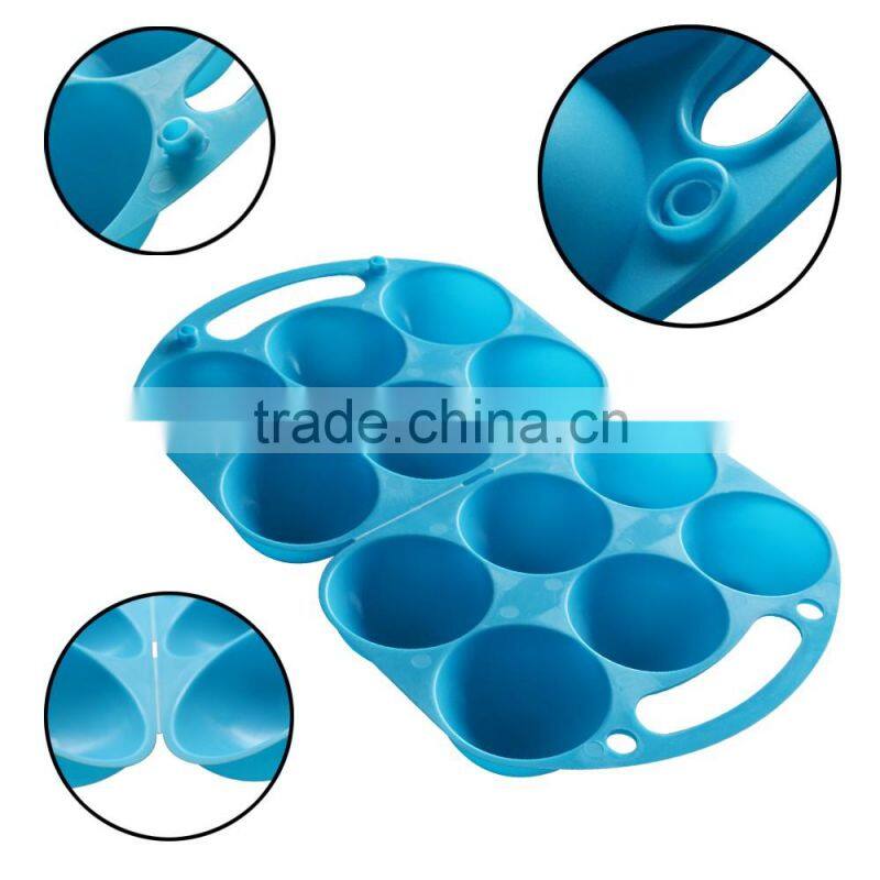 2016 NEW plastic snowball maker for 6pcs one time,high compact material ultimate snowball machine,no-freezing hands