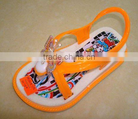 children's fancy sandal /bow cartoon sandal
