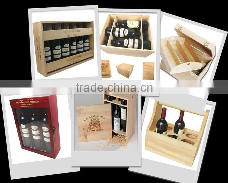 Decorative cardboard packaging boxes for wine
