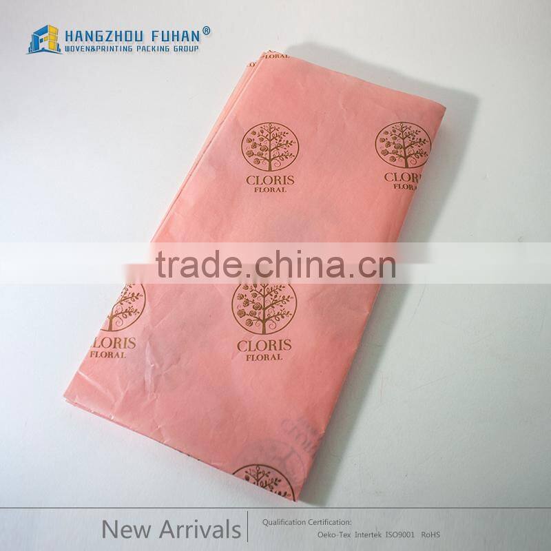 Colorful Design Custom Printed Logo Gift Tissue Paper