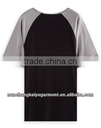 2013 Spring Men's TV Logo Short Sleeve Baseball T-shirt With Iron Man Pattern