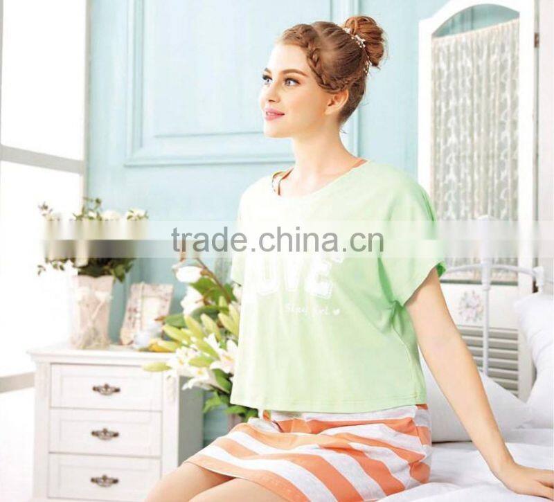 Summer Women False Two Piece Sets sexy women sleepwear casual dress